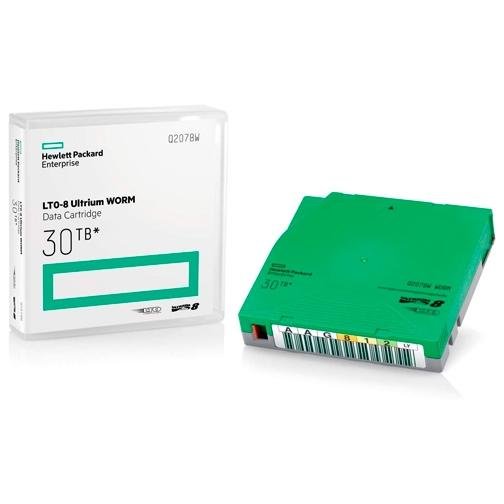 HP CARTUCHO DE DATOS HPE LTO-8 ULTRIUM DE 12TB/30TB WORM (1 SOLA GRABACIÓN)