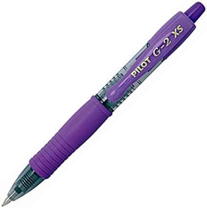 PILOT ROLLER TINTA DE GEL G2 PIXIE XS RETRÁCTIL 0.7 VIOLETA