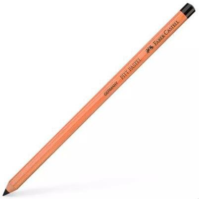 FABER CASTELL LÁPIZ DE COLOR PITT PASTELL NEGRO