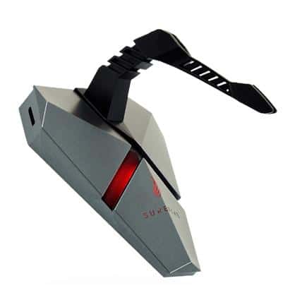 VERBATIM SOPORTE PARA EL CABLE DEL RATÓN SUREFIRE GAMING AXIS BUNGEE HUB