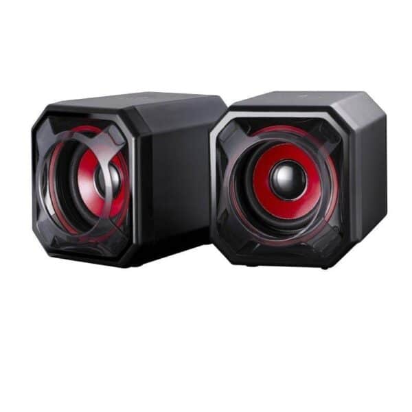 VERBATIM ALTAVOCES SUREFIRE GATOR EYE / 5W / GAMING SPEAKERS RED