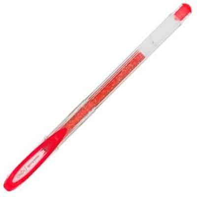 UNIBALL ROLLERBALL SIGNO SPARKLING UM-120SP 1.0MM ROJO CAJA 12 UD