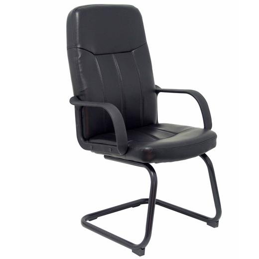 PIQUERAS Y CRESPO SILLÓN ARAGÓN SIMILPIEL NEGRO