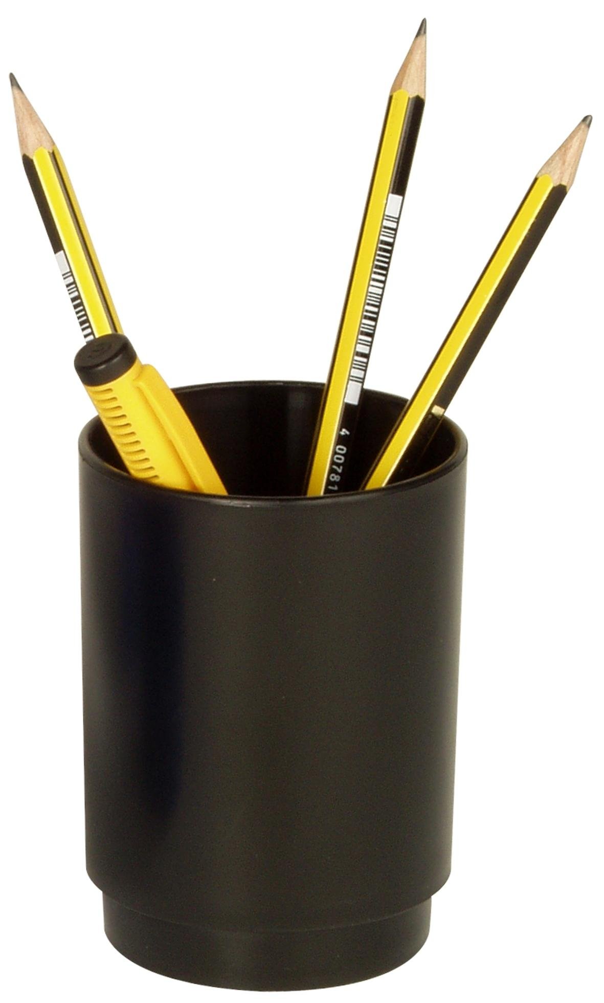 ARC_42390.jpg ARCHIVO 2000 PORTALÁPICES REDONDO ARCHIVO 2000 85X90 MM NEGRO - Imagen 1