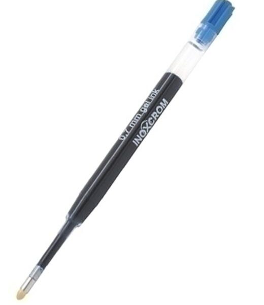 INOXCROM CARGA BOLÍGRAFO ROLLER GEL 0.7MM AZUL
