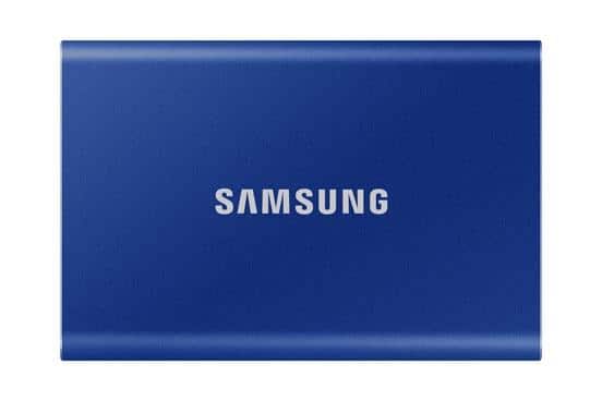 SAMSUNG DISCO DURO EXTERNO T7 TOUCH 2TB SSD USB 3.2 AZUL