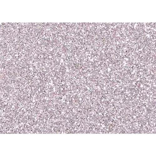 FAMA GOMA EVA 20X30CM GROSOR 2MM GLITTER PLATA