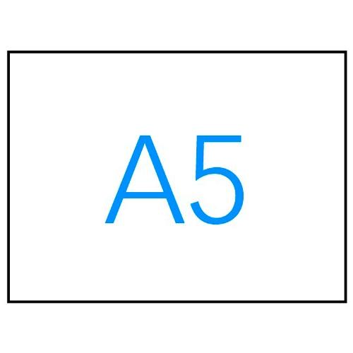 APLI ETIQUETAS ADHESIVAS 210X148MM A5 INKJET/LÁSER C/RECTOS 1 X 200H BLANCO