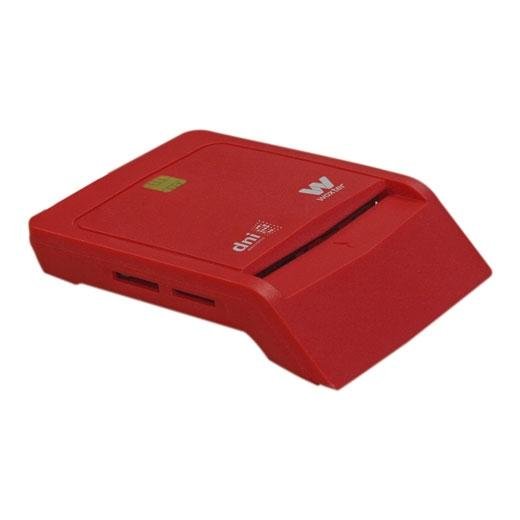 WOXTER LECTOR DE TARJETAS Y DNI 3.0, USB 2.0/1.1, MICROSD/SD/MMC/MS/MSPRO/XD