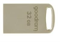 GOODRAM PENDRIVE METAL USB FLASH DRIVE 32GB C/RANURA PARA COLGAR Y LLAVERO USB 3.0 PLATA