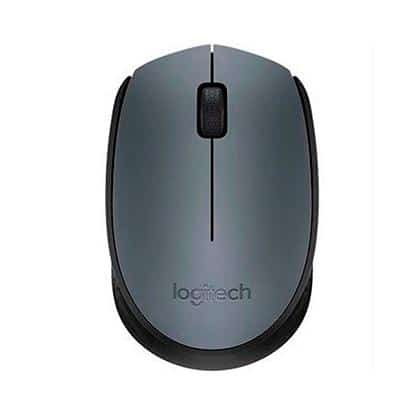 LOGITECH RATÓN M170 INALÁMBRICO 1000PPP AMBIDIESTRO 2 BOTONES GRIS