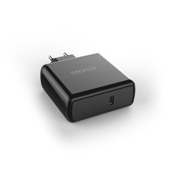 AISENS CARGADOR PD3.0 QC3.0 1XUSB-C 60W BLACK