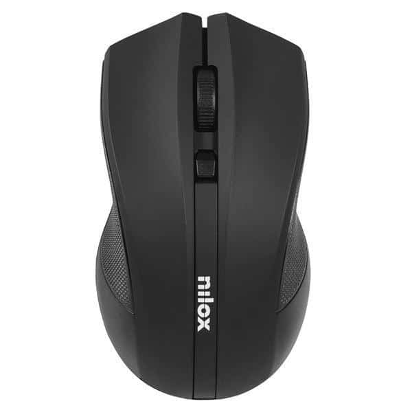 NILOX RATÓN INALÁMBRICO 1600PPP NEGRO