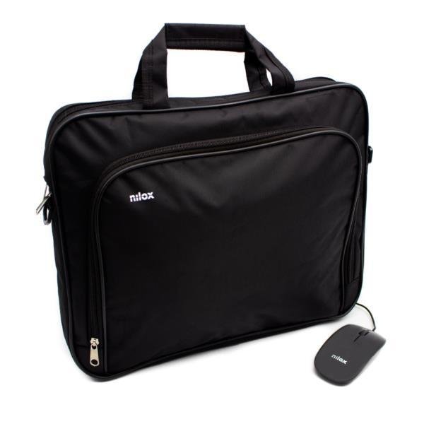 NILOX MALETIN PARA PORTÁTIL DE 15,6" ESSENTIAL 2 + RATON