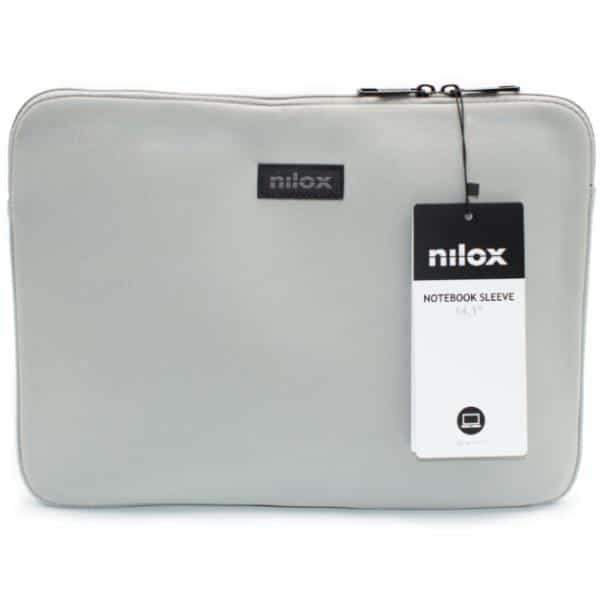 NILOX FUNDA COLOR SLEEVE PORTÁTIL DE 14,1 GRIS