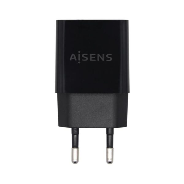 AISENS CARGADOR USB 10W ALTA EFICIENCIA 5V/2A NEGRO