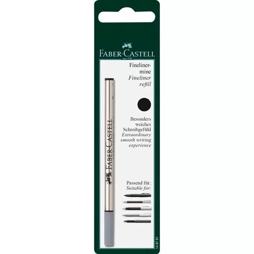 FABER CASTELL BLISTER 1 RECAMBIO FINELINER NEGRO