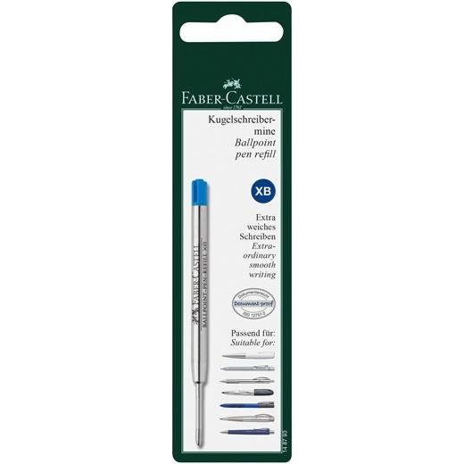 FABER CASTELL BLISTER 1 RECAMBIO PARA BOLÍGRAFO XB AZUL