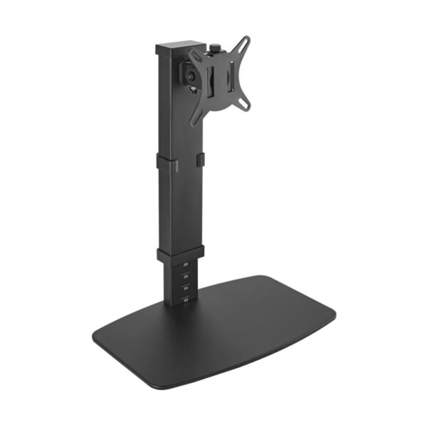 AISENS SOPORTE DE MESA ECO GIRATORIO E INCLINABLE PARA MONITOR/TV 8KG DE 17-32, NEGRO