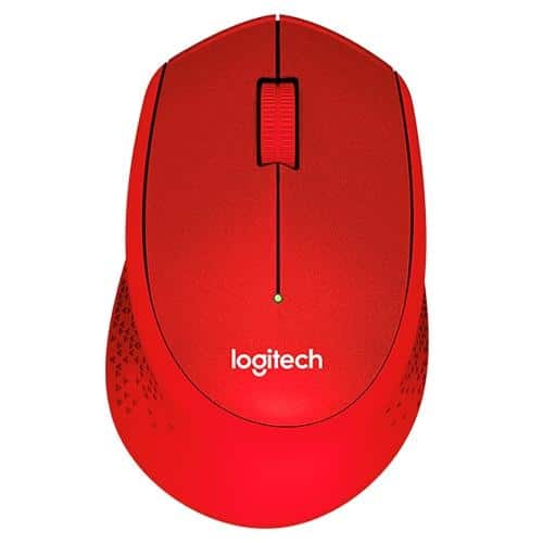 LOGITECH RATÓN M330 INALÁMBRICO 1000PPP COMPACTO 3 BOTONES ROJO