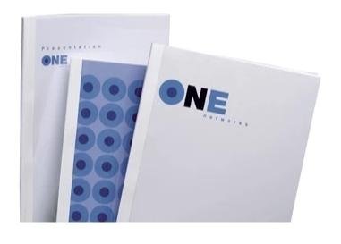 GBC CARPETA TÉRMICA IBICOVER STANDARD A4 LOMO 50MM CAJA DE 50 BLANCO