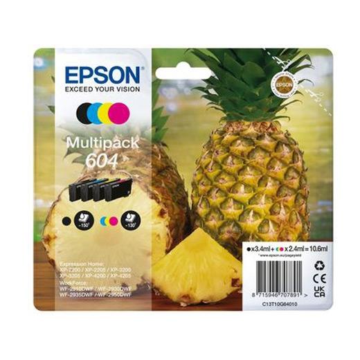 EPSON MULTIPACK BK / C / M / Y  XP-2200, WF-2910DWF - 604