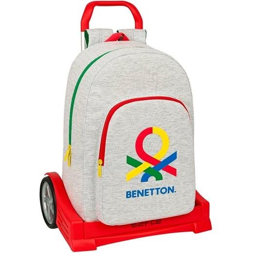 SAFTA MOCHILA 876 + CARRO EVOLUTION BENETTON "POP"
