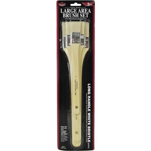 ROYAL LANGNICKEL SET DE 3 BROCHAS DE MANGO LARGO