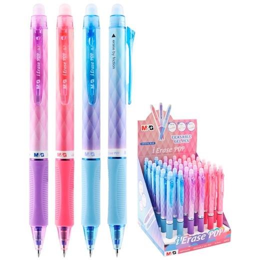 M&G BOLÍGRAFOS TINTA DE GEL BORRABLE IERASE POP RETRÁCTIL C/SURTIDOS EXPOSITOR 36 UD