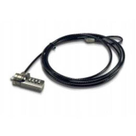 CONCEPTRONIC CABLE DE SEGURIDAD PARA PORTÁTIL POR COMBINACION 1.8 M NEGRO/GRIS