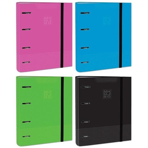 MARIOLA CARPETA ANILLAS MIXTAS 4X40MM CARPEBLOCK C/RECAMBIO 100H 4 DISEÑOS SURTIDOS UNI Nº4