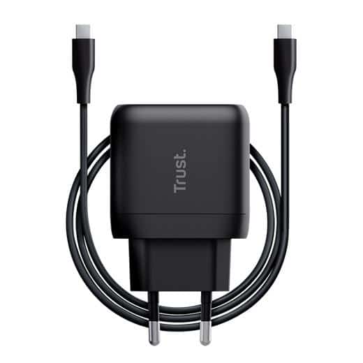 TRUST CARGADOR MAXO USB-C DE 45W CON CABLE USB-C 2M