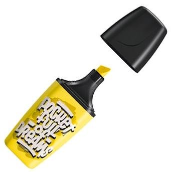 STABILO MARCADOR FLUORESCENTE BOSS MINI "POCKET FULL OF DREAMS" AMARILLO CAJA 10 UD