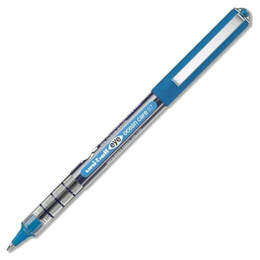 UNIBALL ROLLERBALL EYE OCEAN CARE UB-157ROP 0.7MM AZUL