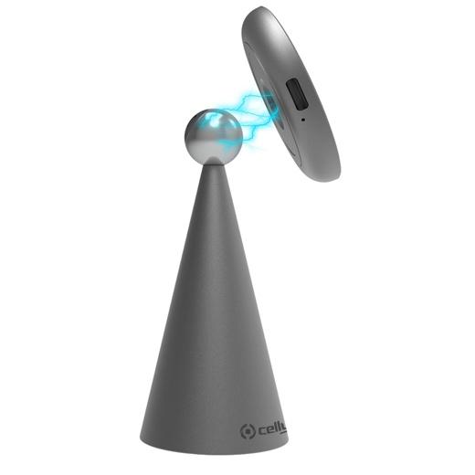 CELLY SOPORTE CARGADOR INALÁMBRICO COMPATIBLE  MAGSAFE 15W NEGRO
