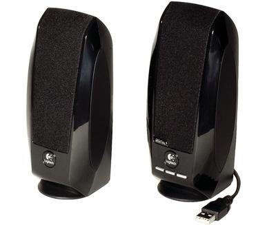 LOGITECH ALTAVOCES ESTEREO COMPACTOS S150 USB NEGRO