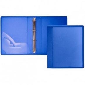 OFFICE BOX CARPETA ANILLAS 2 X 40MM A4+ TELA AZUL