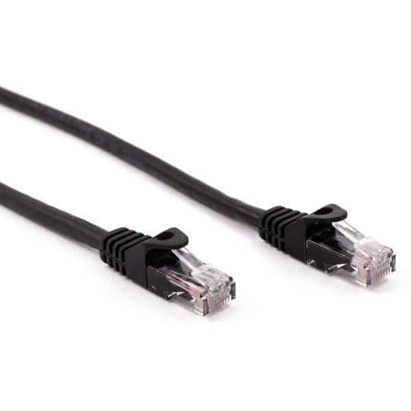 NILOX CABLE RED LATIGUILLO RJ45 CAT.6 UTP NEGRO, 5.0 M