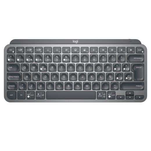 LOGITECH TECLADO MX MINI INALÁMBRICO QWERTY ESPAÑOL GRAFITO