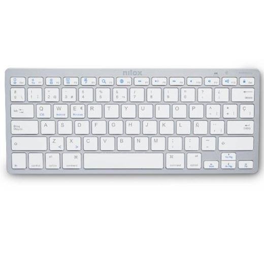 NILOX TECLADO BLUETOOTH BLANCO