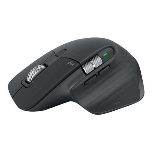 LOGITECH RATÓN MX MASTER 3S INALÁMBRICO 8000PPP ERGONÓMICO DIESTRO 7 BOTONES GRAFITO
