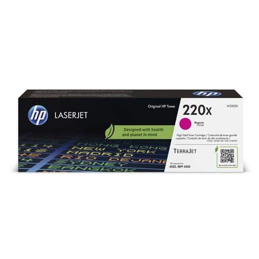 HP TONER MAGENTA LASERJET PRO 4302FDWE ,4202DN, 4202DW, 4202DWE, 4302DW, 4302DWE, MFP 4303DW, MFP 4303FDW - 220X