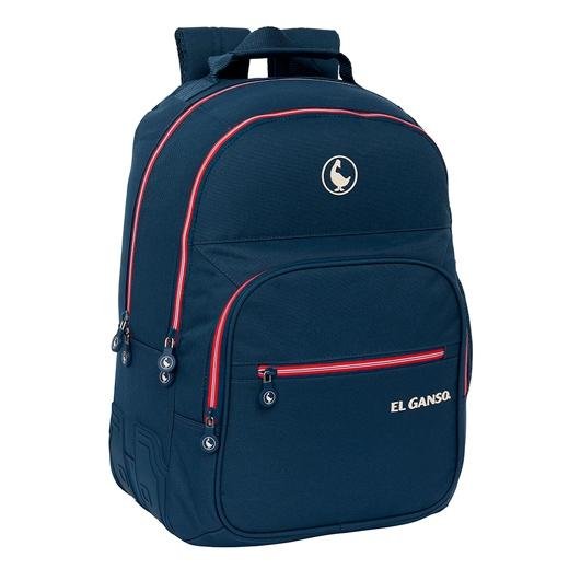 SAFTA MOCHILA DOBLE ADAPTABLE CARRO EL GANSO "CLASSIC" 20L AZUL