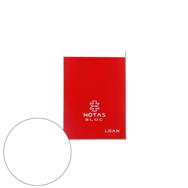 TALONARIO BLOC DE NOTAS DOCEAVO BLANCO