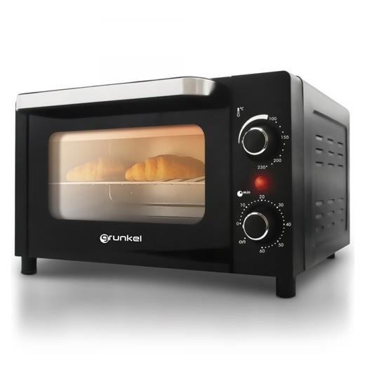 GRUNKEL HORNO ELECTRICO 10 LITROS 800W NEGRO