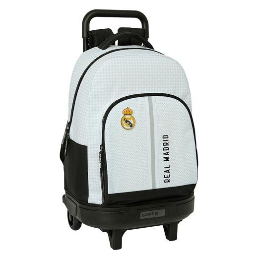 SAFTA MOCHILA GDE. C/RUEDAS COMPACT EXTRAIBLE REAL MADRID 1ª EQUIP. 24/25