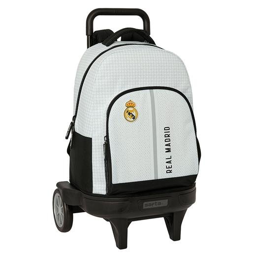 SAFTA MOCHILA GDE. C/RUEDAS COMPACT EVOL. EXT. REAL MADRID 1ª EQUIP. 24/25