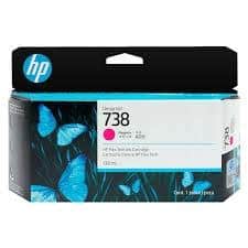 HP TINTA MAGENTA DESIGNJET 738