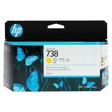 HP TINTA AMARILLO DESIGNJET 738