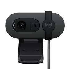 LOGITECH WEBCAM VIDEO FULL HD 1080P, 58º VISION, ZOOM DIGITAL 5X, FOCO FIJO - BRIO 100 NEGRO